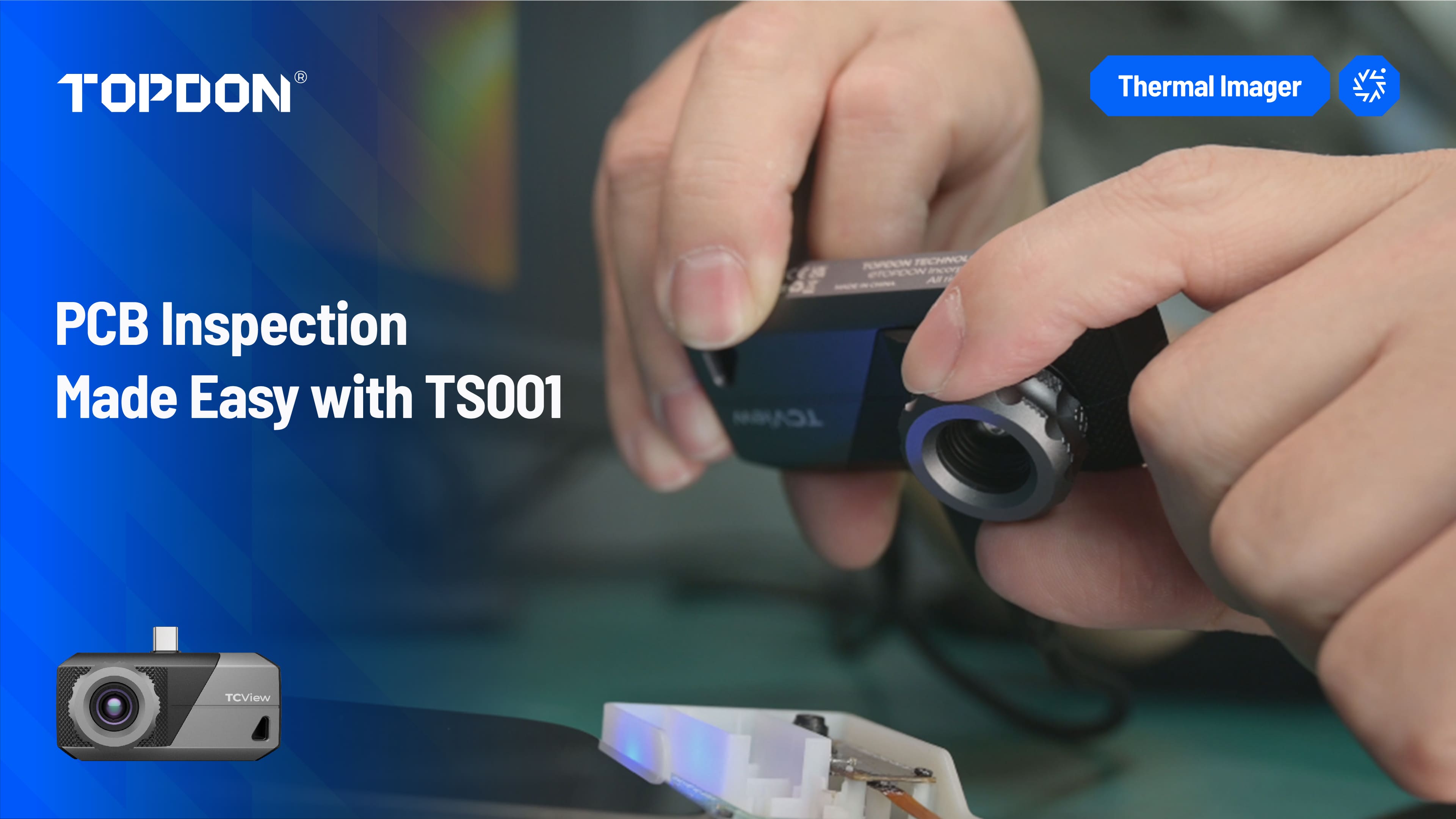 PCB Inspection Made Easy with TS001